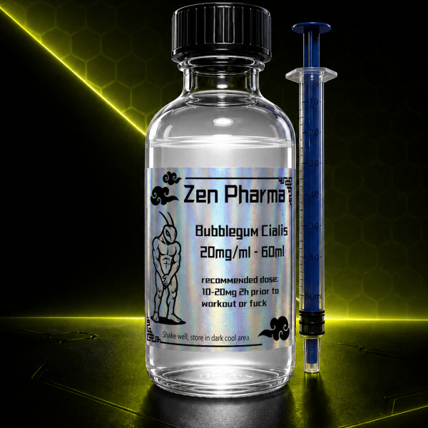 Bubblegum Cialis 20mg/ml 60ml
