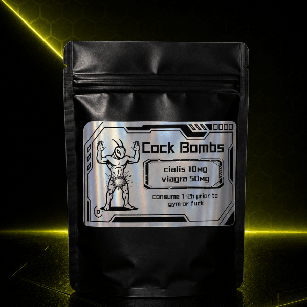 Cock Bombs (50mg Viagra + 10mg Cialis) x50